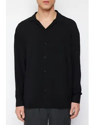 Shirt - Black - Oversize - 2