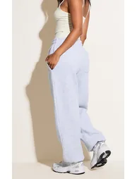 Petite Ash Grey Cuffed Sweatpants - 2