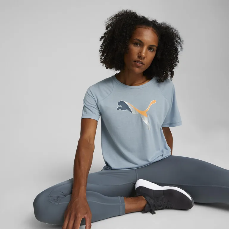 تيشيرت بوما باللون الأزرق - 1