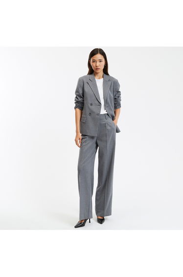 Tennis Striped Fitted Blazer