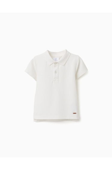 SS SHIRT COTTON For BABY BOY WHITE