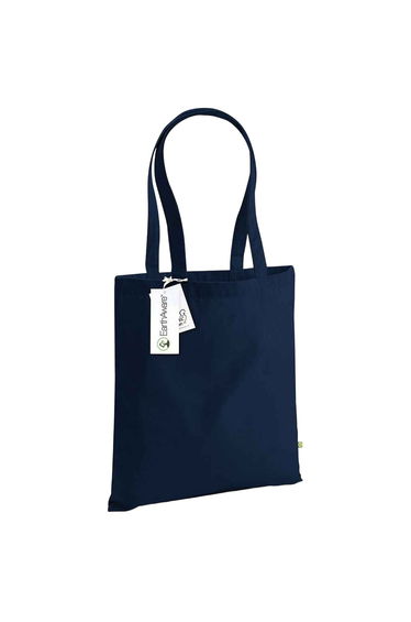 Westford Mill EarthAware Organic Shopper Bag - French Navy