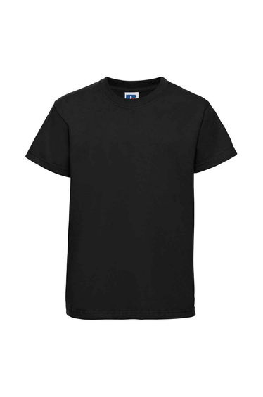 Jerzees Schoolgear Childrens/Kids Classic Plain Ringspun Cotton T-Shirt - Black