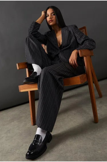 حذاء لوفر جلد 