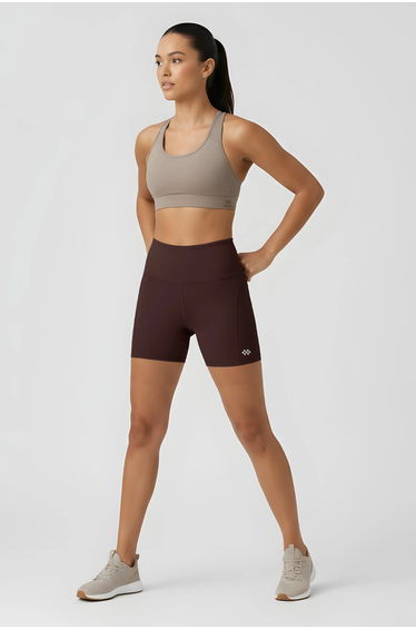 TOMMY Short High-waist Slim-fit Leggings With Belt