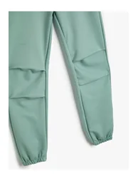 Basic Jogger Sweatpants with Pockets and Tie Waist - 1