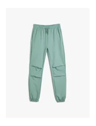Basic Jogger Sweatpants with Pockets and Tie Waist