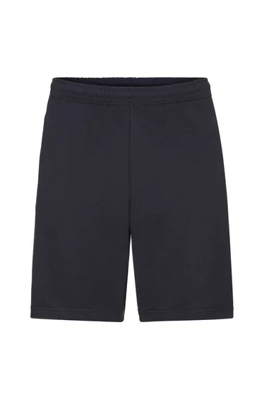 Fruit Of The Loom Mens Lightweight Casual Fleece Shorts (240 GSM) - Deep Navy