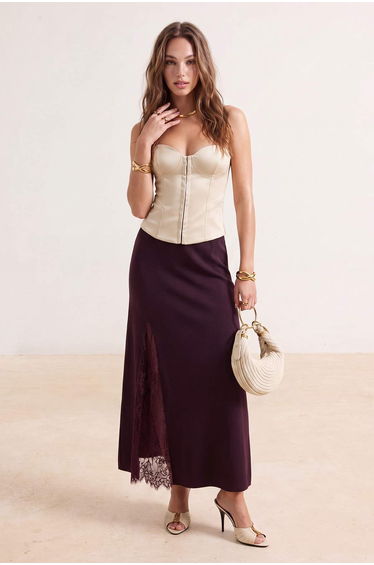 Plum Skirt