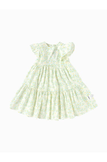 Girls' Dress With Embroidery