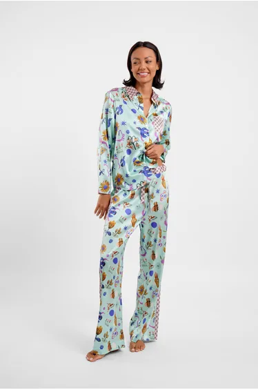 توب بيجامة جيسيكا راسل فلينت متعدد الألوان