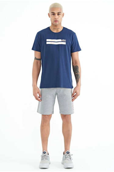 TOMMY Men's Printed Fleece Sweat Shorts
