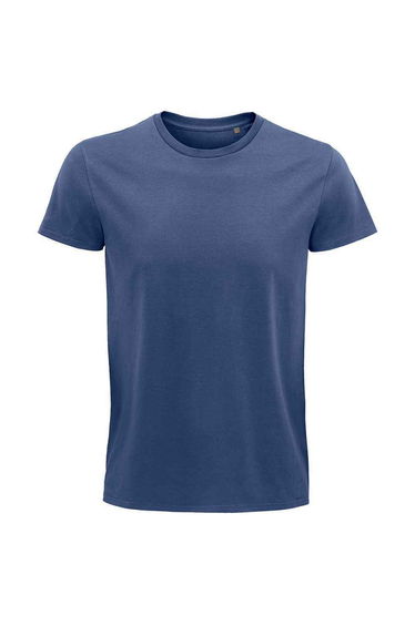 SOLS Unisex Adult Pioneer Organic T-Shirt - Denim