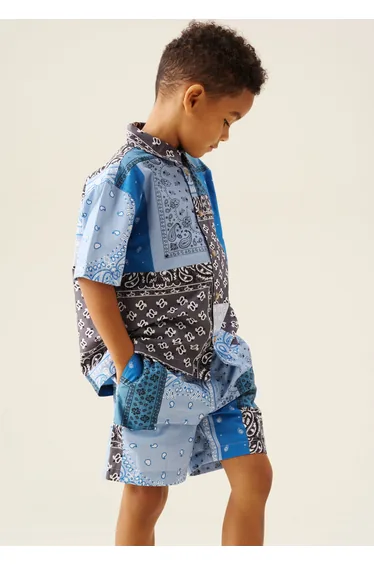 Bryson Bandana Print Shirt