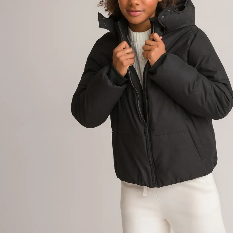 Recycled Hooded Padded Jacket