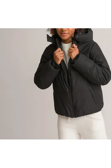 Recycled Hooded Padded Jacket