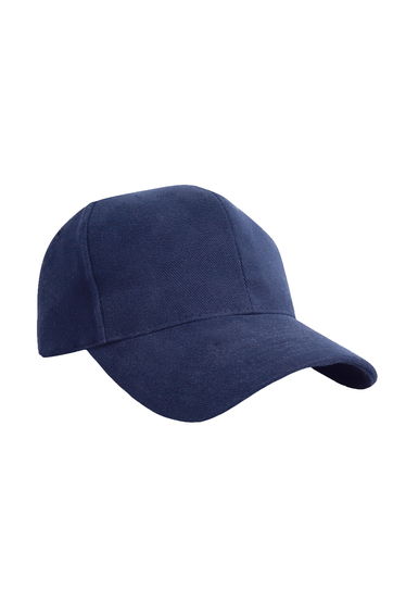 Result Pro Style Heavy Brushed Cotton Baseball Cap (Pack of 2) - Navy Blue