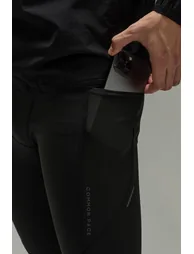 Common Pace Running Ultra Zip Hem Tights - black - 2