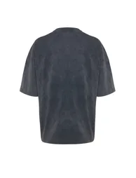 T-Shirt - Gray - Oversize - 8