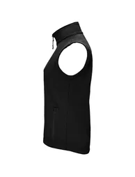 SOLS Womens/Ladies Race Softshell Gilet - Black - 1
