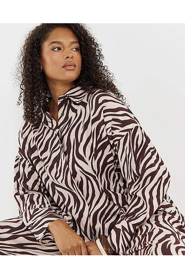 SIMPLY BE CORSET SEAM SHIRT CO-ORD