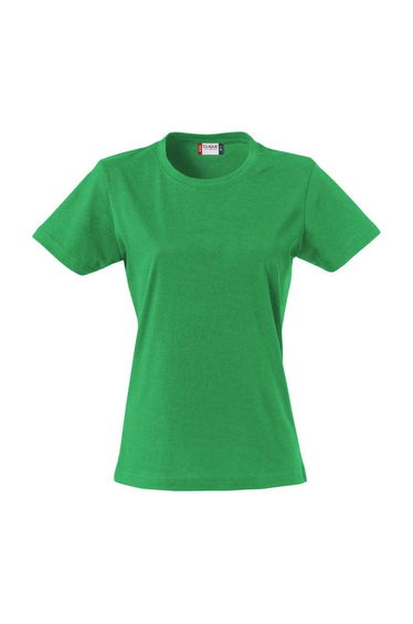 Clique Womens/Ladies Plain T-Shirt - Apple Green