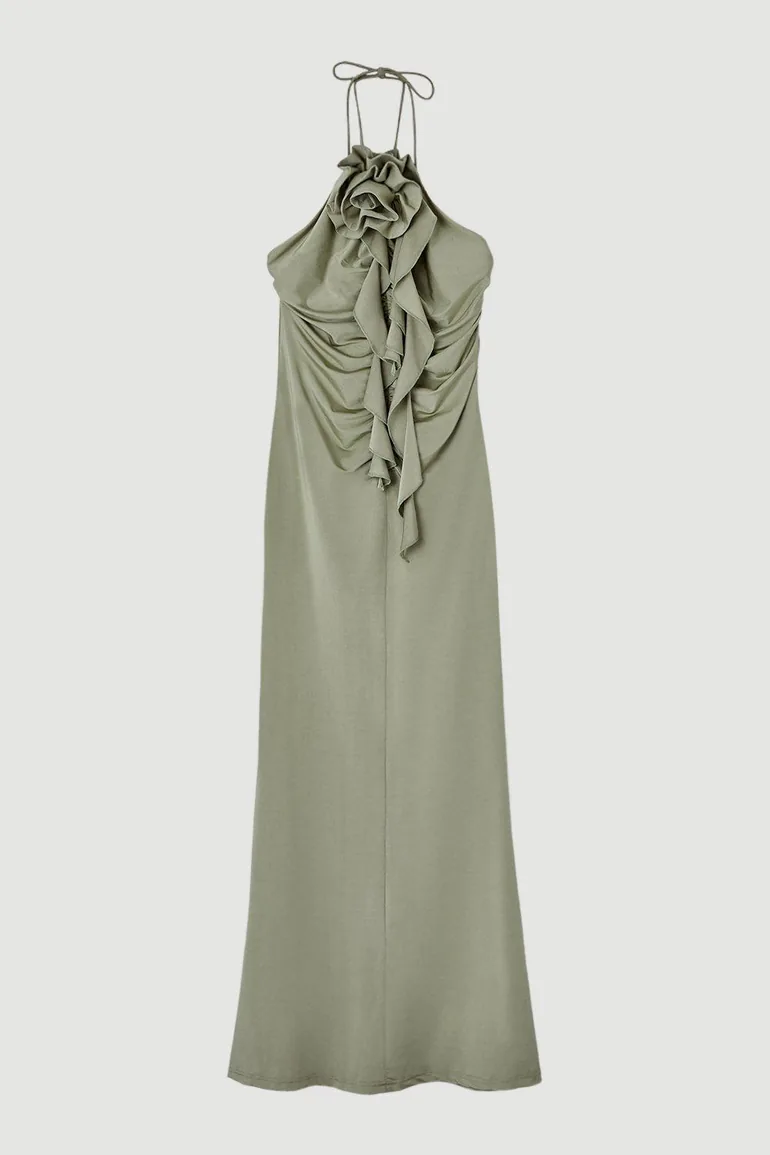 sachin and babi light blue dress Celebrity Style Women Long Sleeve Backless Jersey Side Split Long Maxi Dress