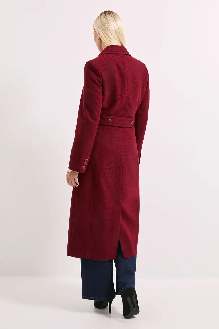 Twill Button Up Coat - 2