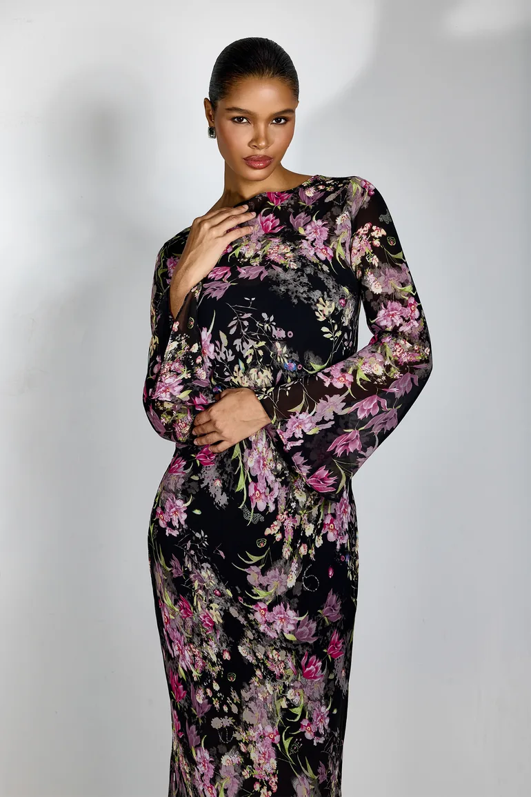 strapless open back dress Regina Dress Size M