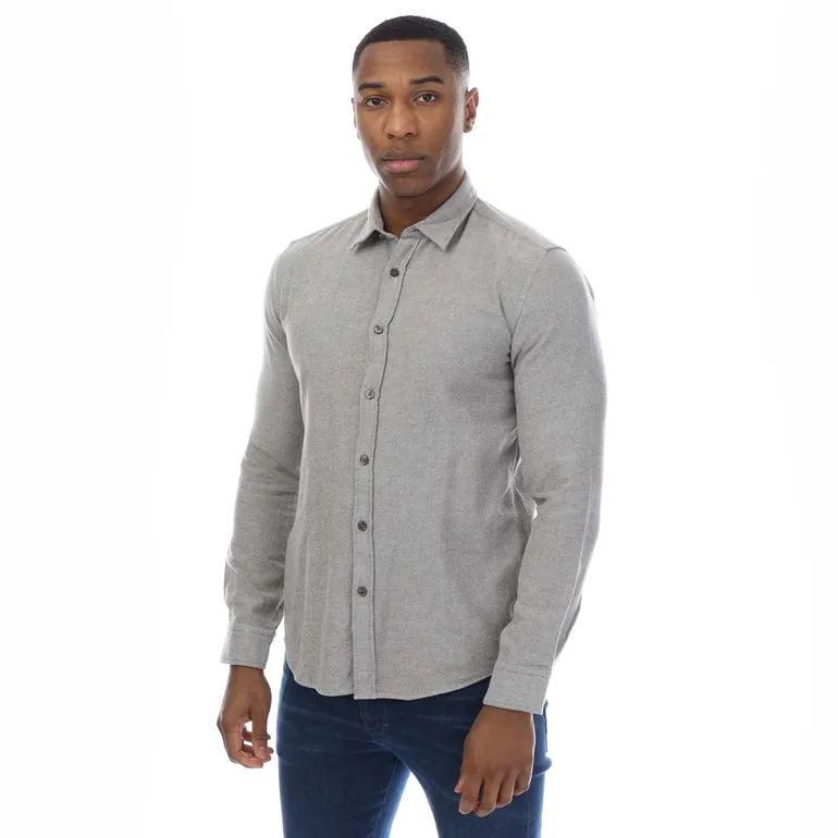 roan dress shirt BOSS P Roan Slim Fit shirt Navy - Male