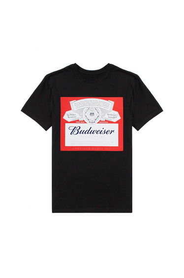 Budweiser Mens Logo T-Shirt - Black
