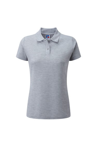 Jerzees Colours Ladies 65/35 Hard Wearing Pique Short Sleeve Polo Shirt - Light Oxford