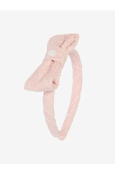 Girls Special Occasion Bow Headband in Pink