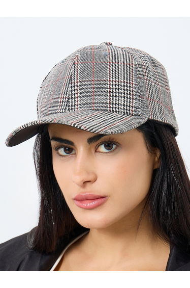 Striped Print Cap