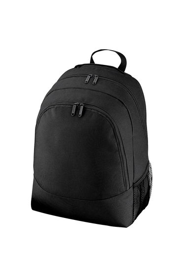 BagBase Plain Universal Backpack / Rucksack Bag (18 Litres) - Black