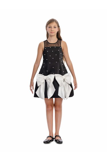 Dress & Fleur Girls Occasion Dress in Black