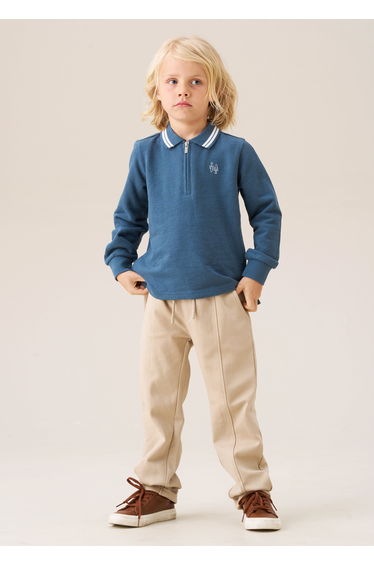 Cameron Texture Knit Polo Shirt