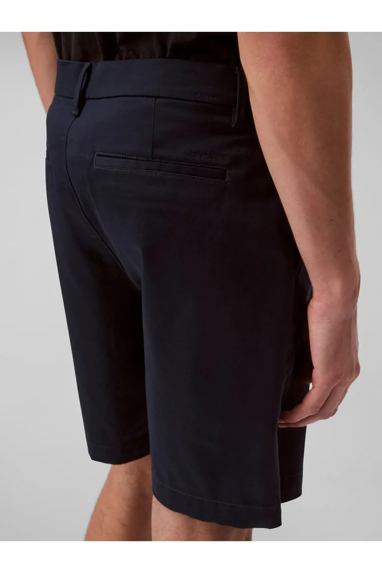 9 In Straight Refined Cotton Shorts Navy - 2