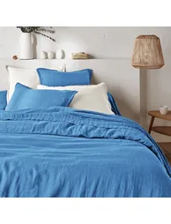 Linot Plain 100% Washed Linen Pillowcase - 6