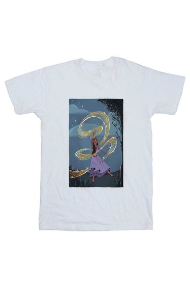 Wish Boys Sparkle Cotton T-Shirt - White