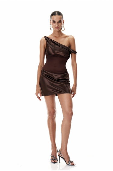 Cistiboru Ruch One Shoulder Mini Dress
