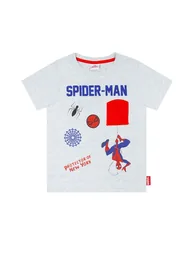 Spider-Man Boys Pyjama Set - Grey/Red - 1