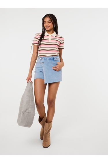 Denim Skort