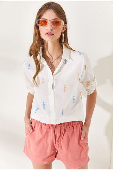 Shirt - Orange - Regular fit