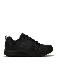 Men's Skechers Escape Plan Walking Shoe Trainers in Black