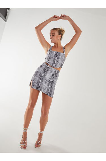 Snake Corset Top