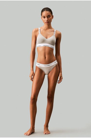 Icon Seamless Lightly Lined Bralette Grey