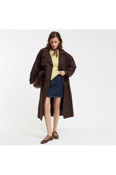 Long Trench Coat, Signature EMILE