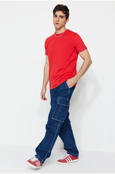T-Shirt - Red - Regular fit