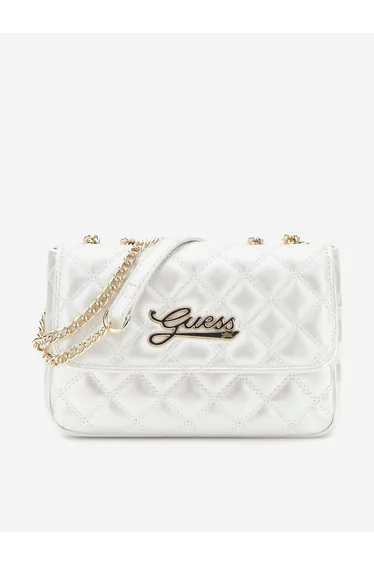 Guess Girls Convertible Bag with Coin Wallet in Ivory (20cm)
